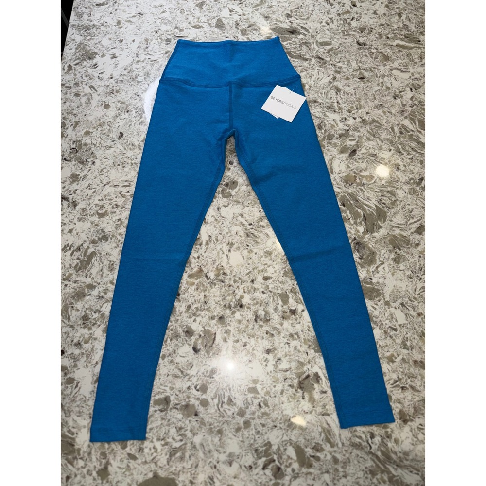 Beyond Yoga Spacedye High Waisted Midi Leggings Blue Heather Size Xs